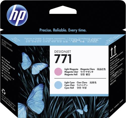 HP Druckkopf 771 Original Hell Cyan, Hell Magenta CE019A von HP