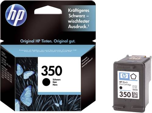 HP Druckerpatrone 350 Original Schwarz CB335EE Tinte von HP