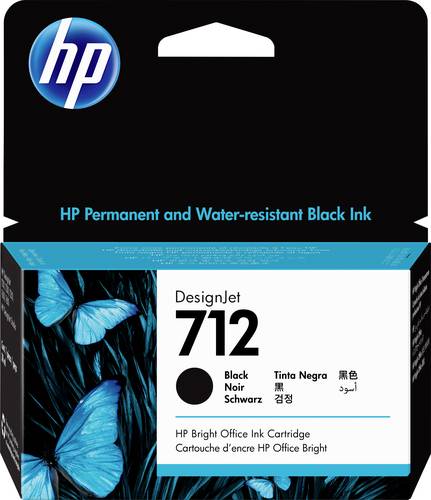 HP Druckerpatrone 712 Original Schwarz 3ED70A von HP