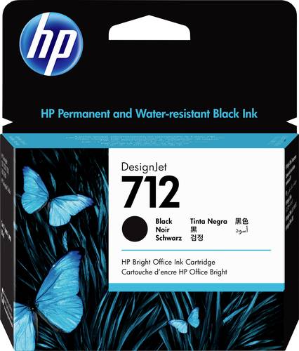 HP Druckerpatrone 712 Original Schwarz 3ED71A von HP