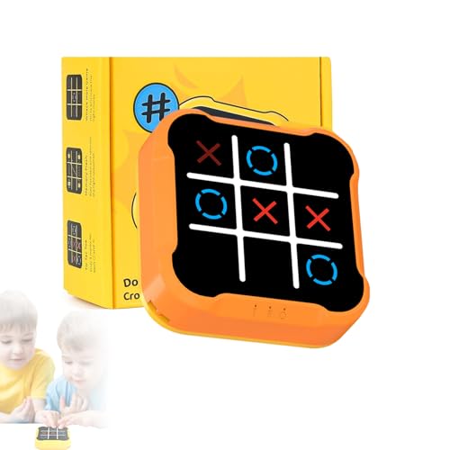 HPiano Elektronisch Tic-Tac-Toe Bolt Spiel,Elektronisches Tic-Tac Toe-Spiel,Tic Tac Toe Elektronisch,Tic Tac Toe Spiel,Bildungsspielzeug für Bildungs- und Gedächtnistraining für alle Altersgruppen von HPiano