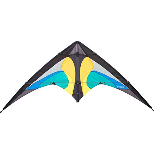 HQ 11677615 - Yukon II Ice, Zweileiner Lenkdrachen Allround, ab 12 Jahren, 80x175cm, inkl. 50kp Dyneemaschnüre 2x20m auf Winder mit Schlaufen, 2-6 Beaufort HQ 11677615 - Yukon II Ice, Zweileiner Lenkdrachen Allround, ab 12 Jahren, 80x175cm, inkl. 50kp Dyneemaschnüre 2x20m auf Winder mit Schlaufen, 2-6 Beaufort von HQ HIGH QUALITY DESIGN