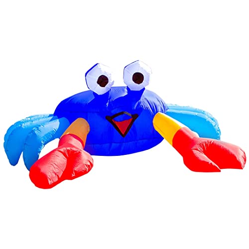 HQ 126363 - Bouncing Buddy Billy The Crab - Blue 3m, Bodenwindspiel, 280x250x105 cm, inkl. Groundstake,ab 3 Beaufort HQ 126363 - Bouncing Buddy Billy The Crab - Blue 3m, Bodenwindspiel, 280x250x105 cm, inkl. Groundstake,ab 3 Beaufort von HQ HIGH QUALITY DESIGN