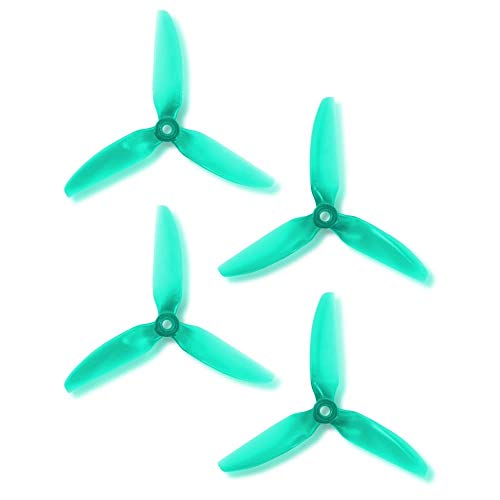 HQ Durable Prop 4043 Dreiblatt 4X4.3X3V1S Türkis 4 Stück PC FPV Propeller 4 Zoll von HQProp