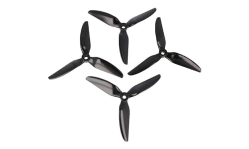 HQ Durable Prop 5048 Dreiblatt New 5X4.8X3V1S Schwarz 4 Stück PC FPV Propeller 5 Zoll von HQProp