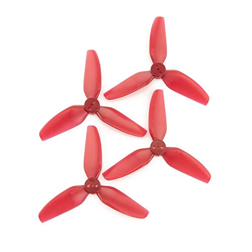 HQProp 3030 3 Blatt Durable Propeller 3 Loch 2xCW 2xCCW Hellrot von HQProp