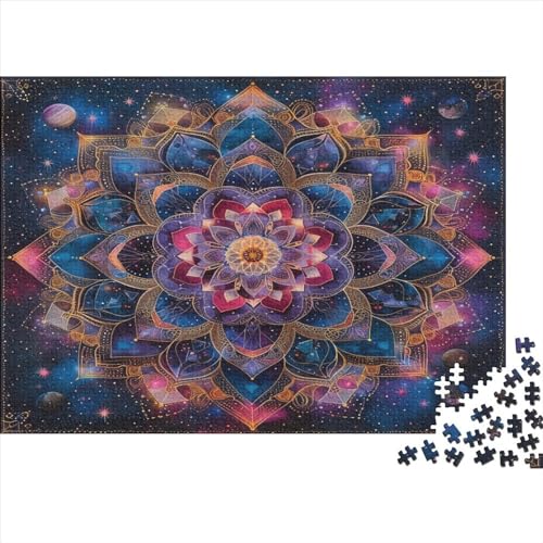 Geometrische Muster Puzzlespiel 1000 Teile Jigsaw Puzzle 1000 Puzzle FüR Erwachsene Kinder Senioren Erwachsenen Puzzlespiel Puzzel 1000pcs (75x50cm) von HQXZMIERM