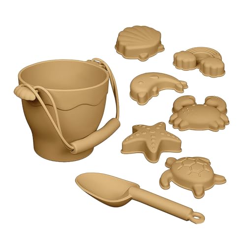 HRODA 8 Stücke Sandcastle Sand Tragbare Form Sand Form Gebäude Spielzeug Babys Modell Sand Gebäude Kits von HRODA