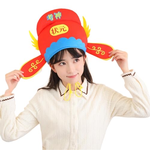 HRODA Traditioneller Chinesischer Gelehrtenhut Erwachsene Chinesischer Kostümhut TangSuit Kostümhut Fotografie Kopfbedeckungshut von HRODA