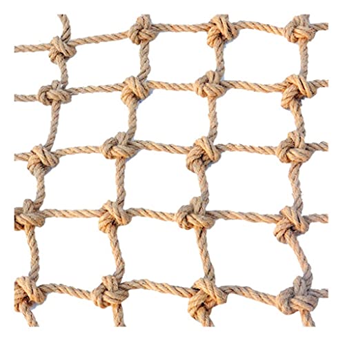 HSHSWA Protect Net 15cm Maschenzaun, Kinderschutz-Sicherheits-Seilnetz, Balkon-Schutz-Sicherheitsnetze, dekoratives Mesh-Garten-Spielplatz-Netz-Seilnetz(3X7m (9.84X22.96ft)) von HSHSWA