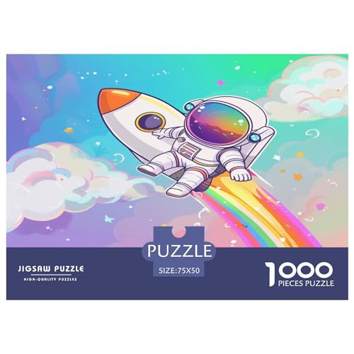 Regenbogen Puzzlespiel 1000 Teile Puzzle Für Erwachsene Und Kinder Ab 14 Jahren, Puzzle Erwachsenen Puzzlespi Puzzel 1000pcs (75x50cm) von HSTDVBALE