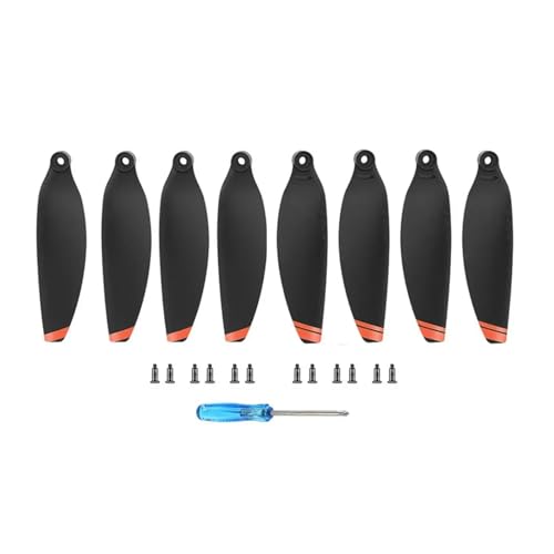 HSYH Leicht for D-ji Mavic Mini 2/SE Drone Zubehör Propeller Drone Paddle Flügel Zubehör Flügel Fans(Orange-2 Pairs) von HSYH