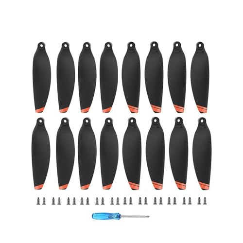 HSYH Leicht for D-ji Mavic Mini 2/SE Drone Zubehör Propeller Drone Paddle Flügel Zubehör Flügel Fans(Orange-4 Pairs) von HSYH