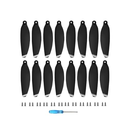 HSYH Leicht for D-ji Mavic Mini 2/SE Drone Zubehör Propeller Drone Paddle Flügel Zubehör Flügel Fans(Silver-4 Pairs) von HSYH