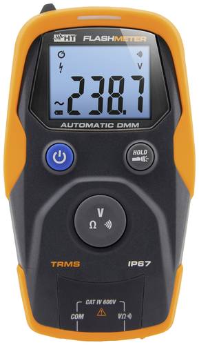 HT Instruments Flashmeter Hand-Multimeter digital Wasserdicht (IP67) CAT IV 600V Anzeige (Counts): 4 von HT Instruments