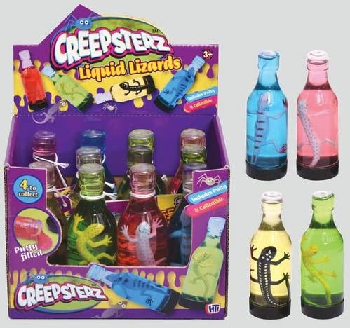 HTI Creepsterz Liquid Lizards Soooo Gooey! Sesnory Taktile Spielzeuge von HTI