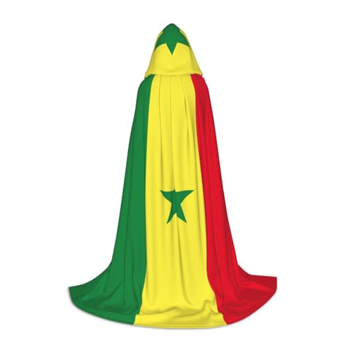 Flagge des Senegal, Druck, Urlaub, Party, Kapuzenumhang für Halloween, Dekoration, Karneval, Geschenke, Cosplay, Mottopartys von HTTUP