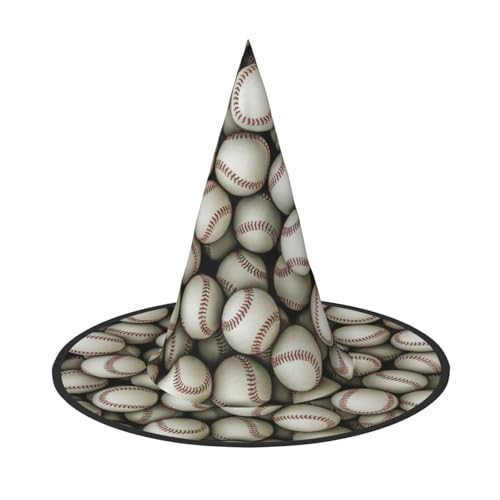 HTTUP Baseball-Druck, lustige Halloween-Hüte, Hexenhüte für Männer, Frauen, Halloween-Partys, Kostüme, Events von HTTUP