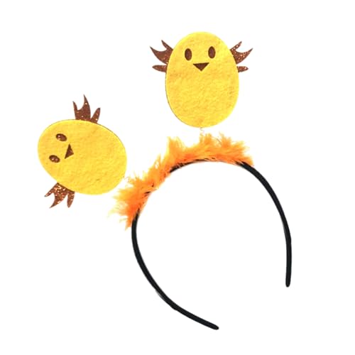 HUAJINGKEJI Ostern Kinder Filz Stirnband Weiches Haarschmuck Cartoon Haarband Kostüm Haarteile für Partys und Feiern von HUAJINGKEJI