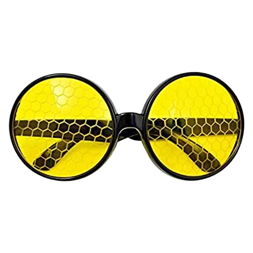 HUANIZI 1 Set mit Cartoon-Bienen-Haarreifen, Cosplay, Biene, Sonnenbrille, Halloween-Party, Kopfbedeckung für Teenager, Erwachsene, Cosplay, He von HUANIZI