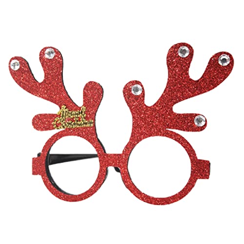 HUANIZI Partybrille Weihnachten Geburtstag Halloween Geschenke für Nachbarn Kinder Exquisite Neujahrsbrille Stirnband Lustig von HUANIZI