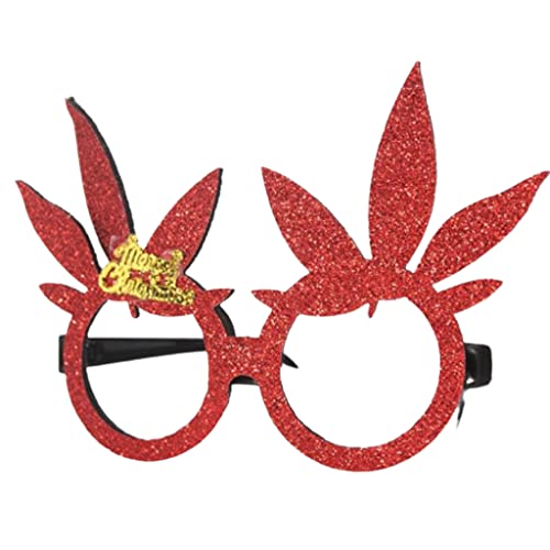 HUANIZI Partybrille Weihnachten Geburtstag Halloween Geschenke für Nachbarn Kinder Exquisite Neujahrsbrille Stirnband Lustig von HUANIZI