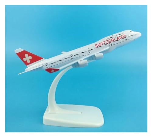 Aerobatic Flugzeug 16 cm Großes Flugzeugmodell B747-400 Im Maßstab 1:400 Mit Flugzeug Aus Einer Unedlen Metalllegierung von HUANTY