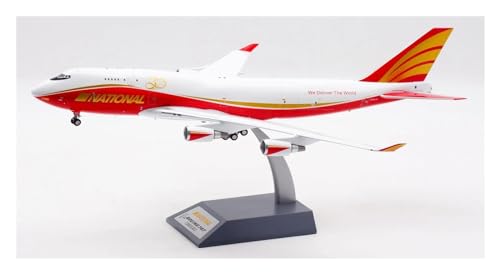 Aerobatic Flugzeug IF744N80522 Inflight 1:200 National Airlines Boeing B747-400 Druckguss-Flugzeug, Jetmodell N936CA von HUANTY