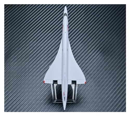 Aerobatic Flugzeug Metallflugzeugmodell 1:400 16 cm Britisches Concorde-Modell Luftfahrtlegierungsmaterial Kinderspielzeug Flugzeug(Größe:B) von HUANTY