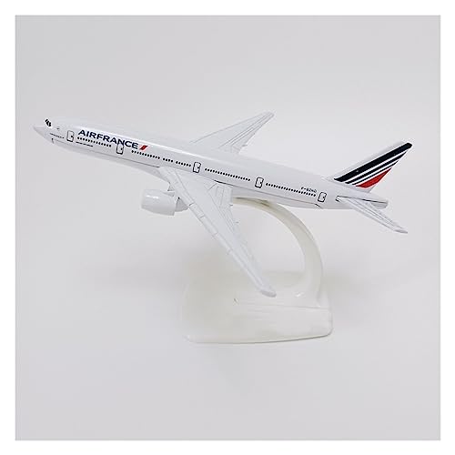 HUANTY Aerobatic Flugzeug 16 cm Legierung Metall Air B777 Airways Flugzeug Modell Stand Flugzeug Kinder Geschenke France Airlines Flugzeug Modell Frankreich Boeing 777 von HUANTY