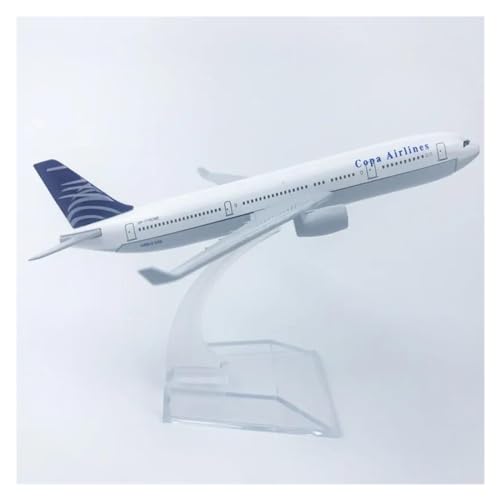 HUANTY Aerobatic Flugzeug 16CM 1:400 Modell Diecast Legierung Flugzeug Air Copa B777 Airways Airline Modell Mit Stand Spielzeug von HUANTY