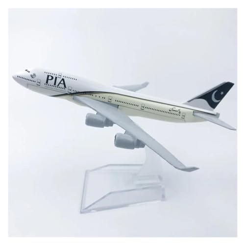 HUANTY Aerobatic Flugzeug 16CM 1:400 Modelldruckguss-Legierungsflugzeug Air International Airlines Airways B747-Modell Mit Ständer von HUANTY