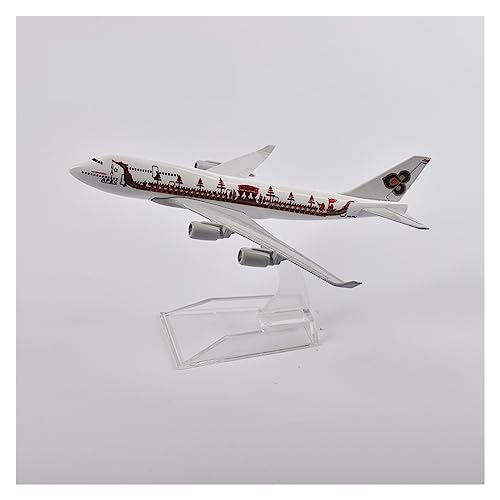 HUANTY Aerobatic Flugzeug 16cm Air Thai Boeing 777 Flugzeug Modellflugzeug Modellflugzeuge Aus Metalldruckguss Im Maßstab 1:400(B) von HUANTY