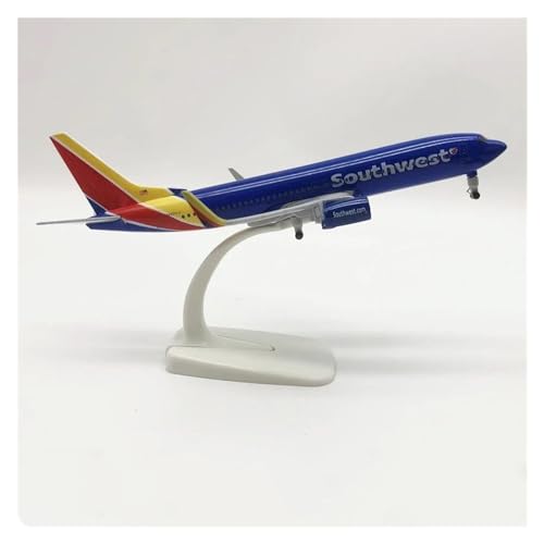 HUANTY Aerobatic Flugzeug Für America Southwest Airlines Boeing B737 Airlines Flugzeug Diecast Metall Flugzeug Modell Spielzeug Sammeln 20CM Flugzeug von HUANTY