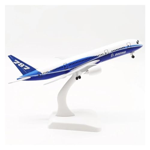 HUANTY Aerobatic Flugzeug Für Boeing B787 Airlines Flugzeugmodelle Flugzeugspielzeug Mit Fahrwerk Kinderkollektion 20CM Flugzeuge von HUANTY