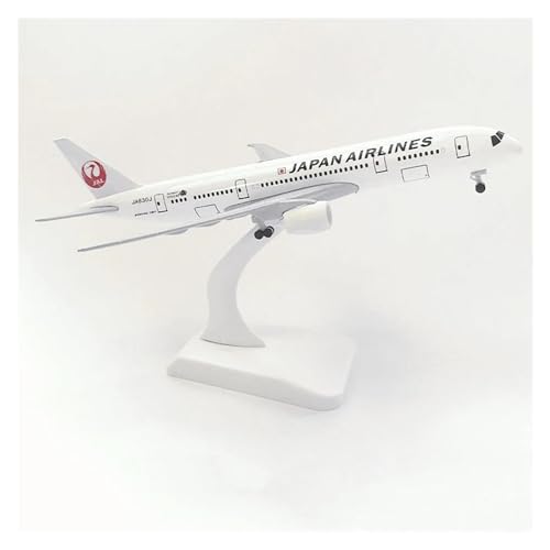 HUANTY Aerobatic Flugzeug Für Japan Airlines Boeing B787 Flugzeug Modell Mit Rädern Flugzeug Modell Spielzeug Sammeln Dekoration 20 cm von HUANTY