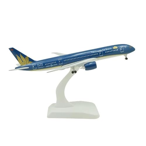 HUANTY Aerobatic Flugzeug Für Vietnam Boeing B787 Airlines Flugzeugmodelle Spielzeug Flugzeug Kinderkollektion 20CM Flugzeuge von HUANTY