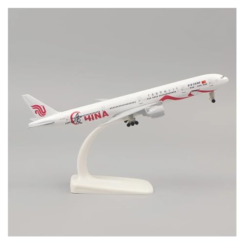 HUANTY Aerobatic Flugzeug Metallflugzeugmodell 20 cm 1:400 Egyptair Boeing 777 Mit Fahrwerk, Legierungsmaterial, Luftfahrt-Jungenspielzeug(Farbe:H) von HUANTY