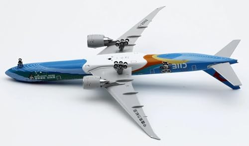 HUANTY Aerobatic Flugzeug XX4461-Flugzeug „SkyTeam“ Im Maßstab 1:400, Boeing B777-300ER, Druckguss-Legierungsflugzeug, Jetmodell B-2002 von HUANTY