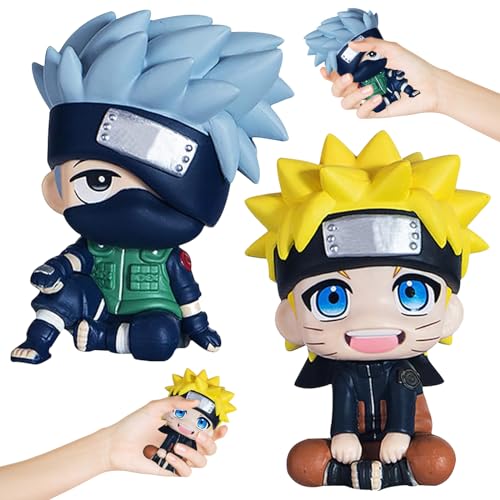 HUARYEN Anime Mini Figuren Anime PVC Modell Mini Figuren Set Cupcake Figuren Kuchendekoration Toys Charakter Puppenmodell Action Figure Toys für Kindergeburtstag Party von HUARYEN