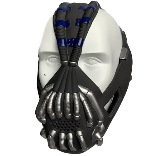 Erwachsene Bane Darks Knights Rises Bane Maske Zerstörer Gesichtsmaske Helm Halloween Cosplay Maske Kostüm Requisiten für Erwachsene von HUCAYD