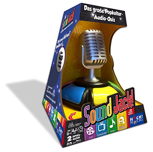 HUCH! 061829 Sound Jack Animal akustisches Quiz-Spiel, Mehrfarbig von HUCH!