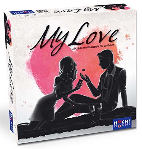 HUCH! | My Love | Paarspiel | Der zärtliche Wettstreit für Verliebte | 240 Fragen für SIE und IHN | Gesellschaftsspiel | erotisches Wissen gemeinsam vertiefen | für 2-5 Personen ab 16 Jahren von HUCH!