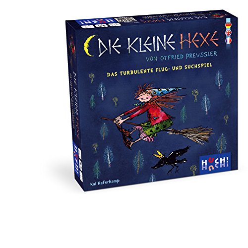 HUCH! 880390 Die kleine Hexe-Das turbulente Flug-und Suchspiel Memospiel von HUCH!