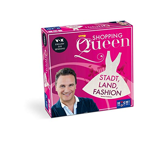 HUCH! 881892 Shopping Queen Stadt, Land, Fashion Familienspiel von HUCH!