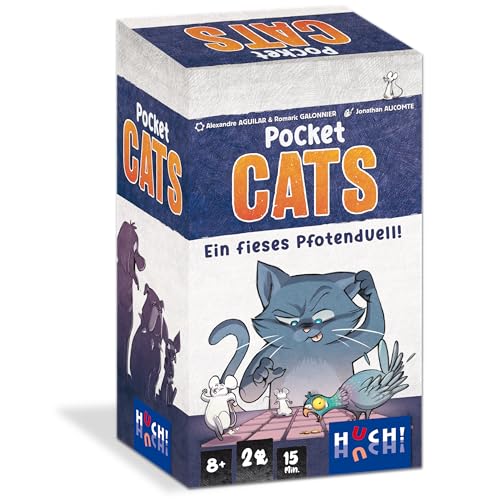 HUCH! | Pocket Cats | Familienspiel | Für 2 Spieler | Ab 8 Jahren von HUCH!