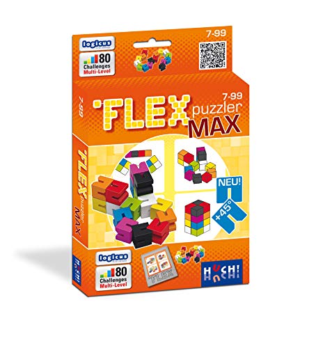 HUCH! | Flex Puzzler MAX | Geschicklichkeitsspiele | Logikspiele | Denkspiele | Knobelspiele | Geschenke für Jugendliche oder Erwachsene | für 1 Spieler ab 7 Jahre von HUCH!