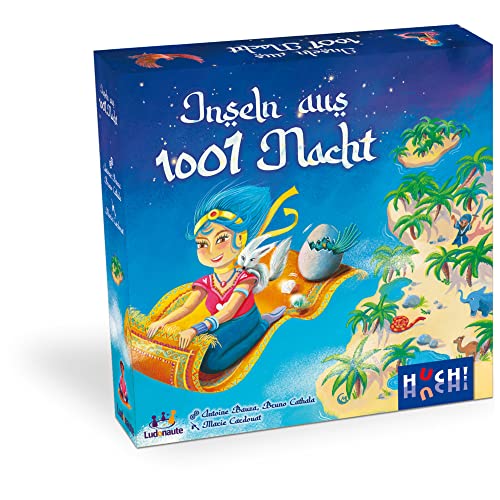 HUCH! Inseln aus 1001 Nacht Animals Familienspiel, Neuauflage, M von HUCH!