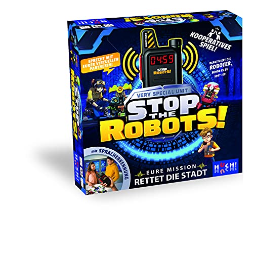 HUCH! Stop The Robots Gesellschaftsspiel, Actionspiel von HUCH!