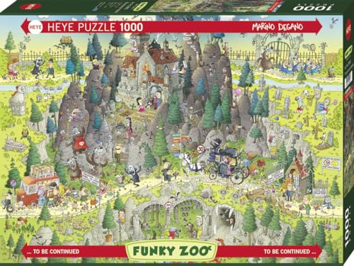 Heye 299637 Transylvanian Habitat 1000 Teile Puzzle, Silver von HUCH!